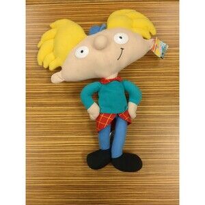USED w/Tags Nickelodeon Hey Arnold BEANDABLE ARNOLD THE BOY Plush STUFFED